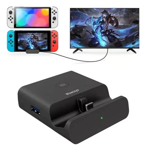 Adaptador Hdmi K Base Dock De Carga Para Nintendo Switch Env O Gratis