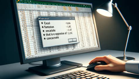 What Is The Opposite Of Concatenate In Excel Learn Excel