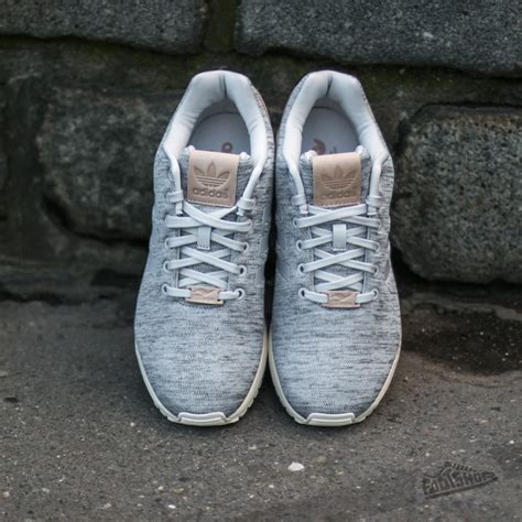 Men S Shoes Adidas ZX Flux Solid Grey Pale Nude White Footshop