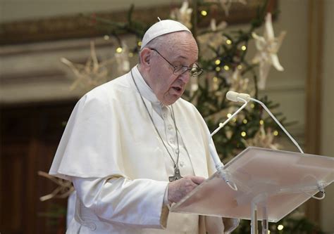 Pope Francis Prays For Typhoon Hit Philippines On Christmas 2020