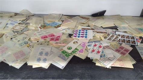 Collection of Postage Stamps - Dixon's Auction at Crumpton