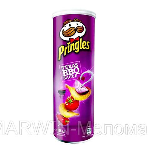 Чипсы Pringles Hot TEZXAS BBQ SAUCE Острый соус барбекю г Польша