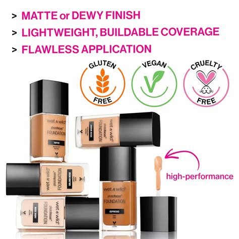Wet N Wild Photo Focus Dewy Foundation Nude Ivory Ml Indonesia