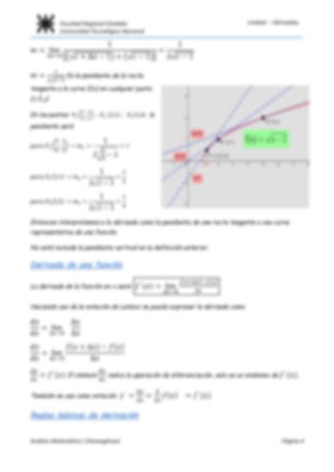 Solution Gu A De Pr Ctico De Derivadas Studypool