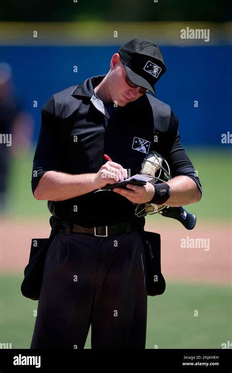 Umpire William Paschal During A Florida Complex League Baseball Game Between The Fcl Yankees And