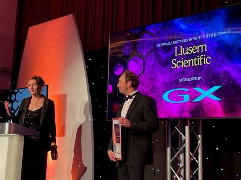 Llusern Win At MediWales Awards 2022 Llusern Scientific