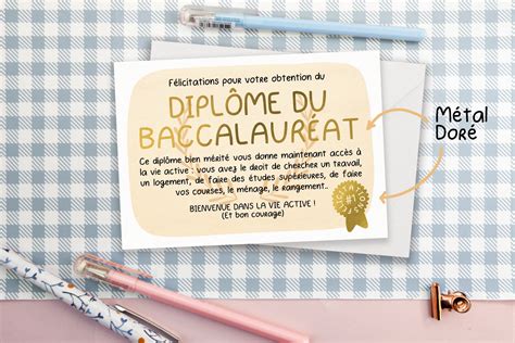 Carte Felicitation Bac Carte F Licitations R Ussite Examen Felicit