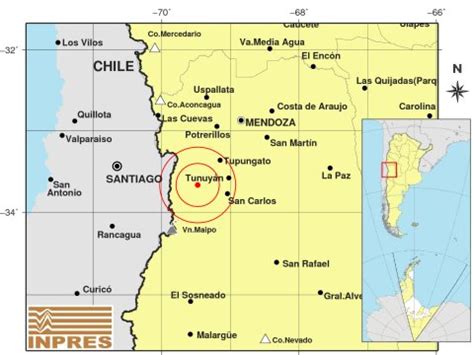 Fuerte temblor con epicentro en Mendoza se percibió en San Juan Lo