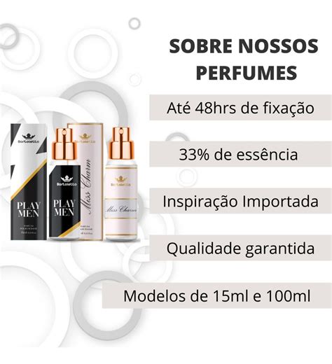 Kit Perfumes De Ml Ref Importado Modelos Diversos Parcelamento