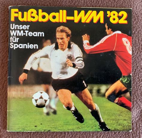 FERRERO Sammelalbum DFB Fußball WM 1982 komplett eBay