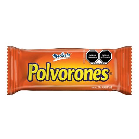 Galletas Marinela Polvorones Sabor Naranja 74 G Walmart