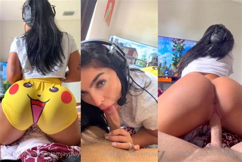 Emily Rinaudo Gamer Girl POV Blowjob Sex Onlyfans Video Leaked