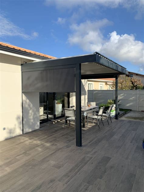 Pose Pergolas Et Carports Aluminium Biscarrosse Et Biganos Isalu