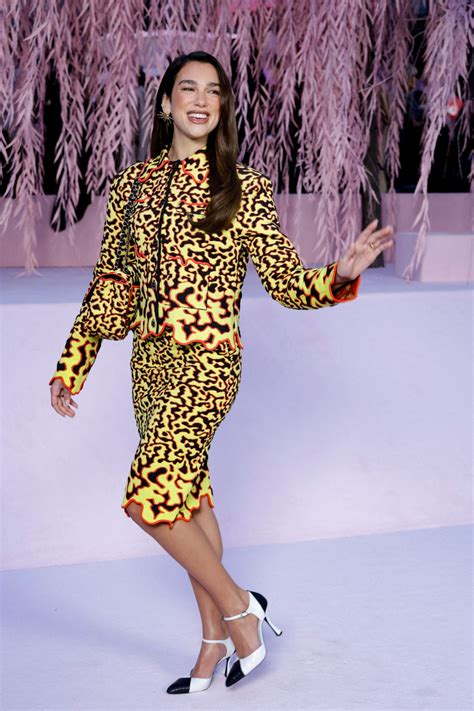 Dua Lipa at Chanel Haute Couture Show Paris Fashion Week 2026 • CelebMafia