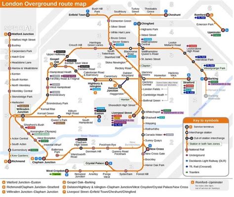 Overground Turned Around New Names For The Lines