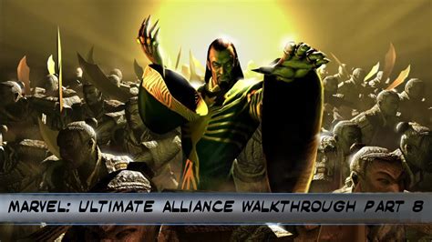 Marvel Ultimate Alliance Ps4 Walkthrough Part 8 Youtube