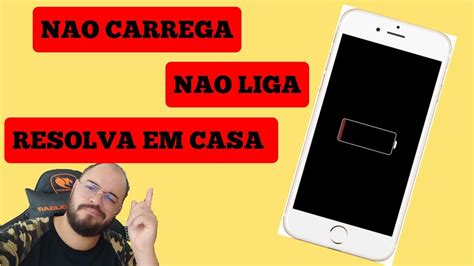 iPhone não quer ligar e nem carregar e não liga nem no computador