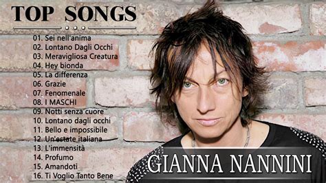 Gianna Nannini Raccolta Delle Migliori Canzoni Best Songs Of Gianna