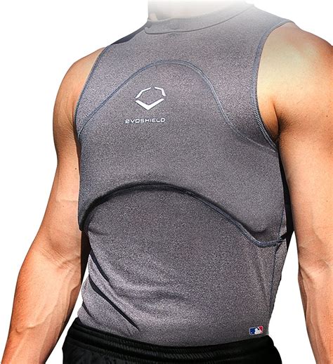 Evoshield Custom Molding Male Chest Guard Shirt Silverstar Sports Inc