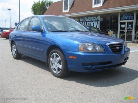 Tidal Wave Blue Hyundai Elantra Gls Sedan Gtcarlot