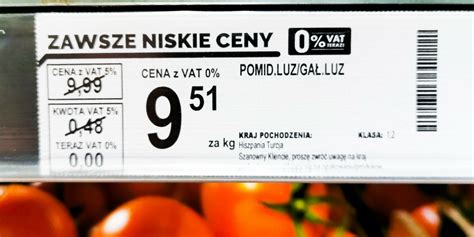 Zerowy VAT na żywność zostanie na lata To prawdopodobne