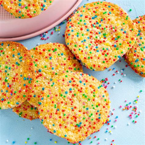Sprinkle Cookies - Sprinkles and Sprouts 