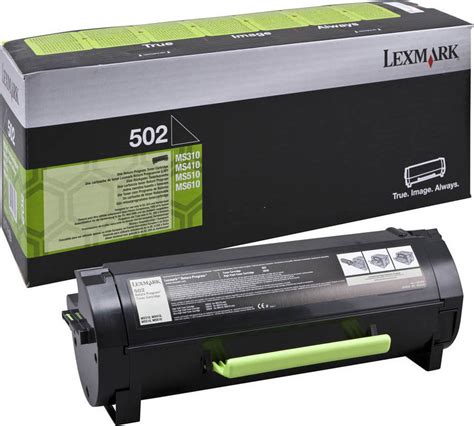 Lexmark 502 Toner Laser Εκτυπωτή Μαύρο Return Program 1500 Σελίδων