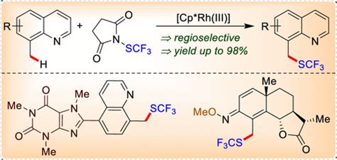 Cp Rh Iii Catalyzed Regioselective C Sp H Electrophilic