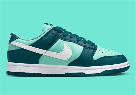 Nike Dunk Low Wmns ‘geode Teal Dd1503 301 Sneaker Style