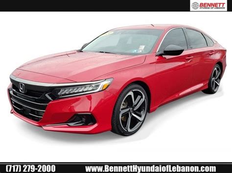 Pre Owned Honda Accord Sport Special Edition D Sedan In N A