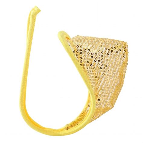 Men Sexy Mini Lingerie C String Thong See Through Sheer Mesh Fishnet