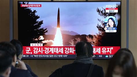 North Korea Launches Ballistic Missile Ahead Of South Korea Japan