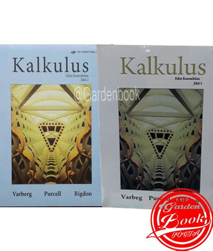 Paket 2 Buku Kalkulus Edisi Kesembilan Jilid 1 Dan 2 By Varberg