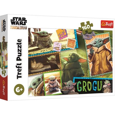 TREFL Puzzle Star Wars Mandalorian Grogu 160 dílků DárkyHry cz