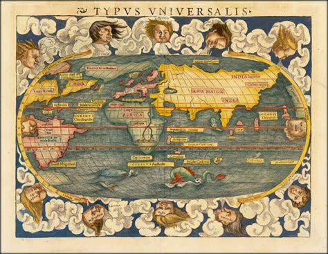 Карты мира 16 века – Карты мира 16 в. До Ортелия и Меркатора: tito0107 ...