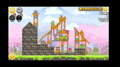 Angry Birds Seasons CHERRY BLOSSOM All Levels Walkthrough YouTube