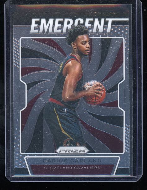 2019 20 Panini Prizm Darius Garland Emergent Rookie Cleveland Cavaliers