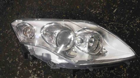 Renault Laguna MK3 2007 2010 OSF Front Headlight Chrome 260100032R