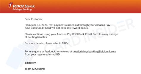 No Cashback For Rent Payments With Amazon Pay Icici Bank Credit Cards