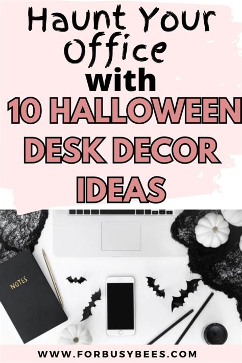 10 Halloween Decor For Office Desk Ideas To Make Your Workspace