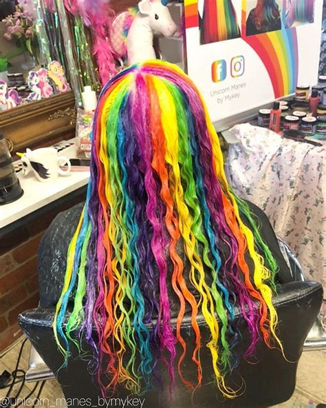 Hair Artist Flying UNICORN Unicorn Manes Bymykey Instagram