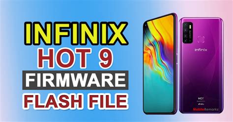 Infinix Hot X Stock Rom Firmware Flash File Mobile Remarks