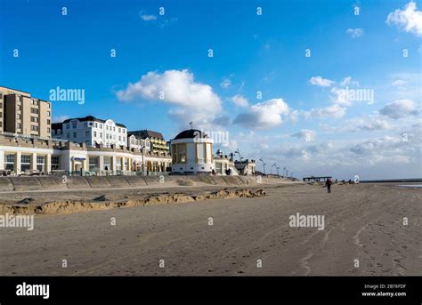 Skyline Of The North Sea Island Of Borkum East Frisia Lower Saxony