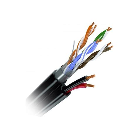 Кабель OptimLAN multi UTP 4PR 24AWG CAT5e + 2x0,75 OUTDOOR, бухта 305 ...