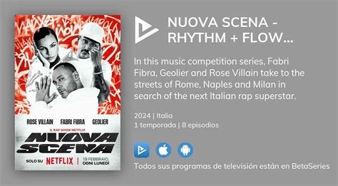 D Nde Ver Nuova Scena Rhythm Flow Italia Tv Series Streaming