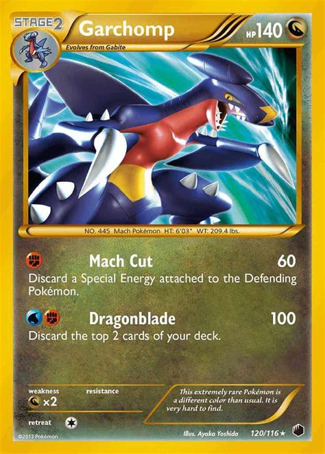 Garchomp (bw9-120) - Pokémon Card Database - PokemonCard