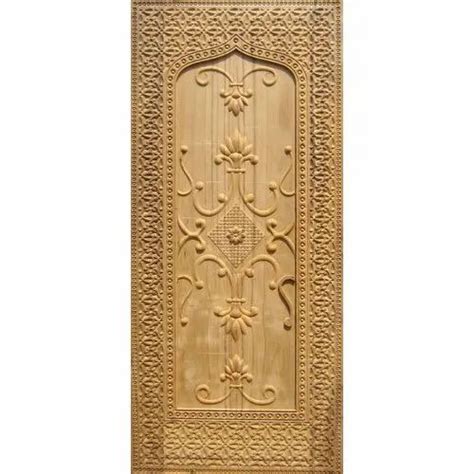 Exterior Hinged Teak Wood Carving Door Size Feet Height At Rs