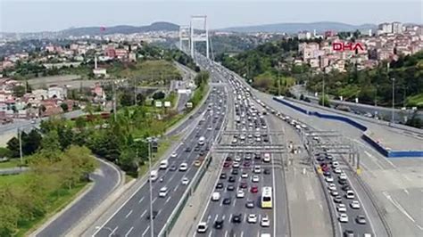 Yola çıkacaklar dikkat İşte İstanbul trafiğinde son durum Haber3