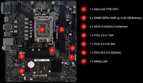 Biostar H610MHP Ver 6 1 Micro ATX Intel Motherboard Socket 1700