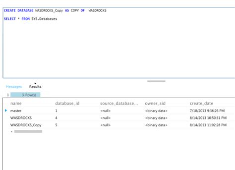 Windows Azure Sql Database Sqlsailor